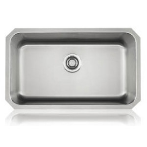 Lenova SS-CL-S1 Stainless Steel Sink 18 Gauge Single Bowl 30 1/4 X 18 1/4 X 11
