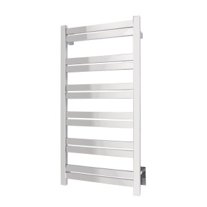 WarmlyYours TWS6-GRD12PH Grande Polished Hardwired 12 Bars Towel Warmer
