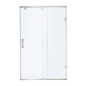 VIGO VG6045..CL5073 Stainless Steel Frameless Shower Door With Clear Glass