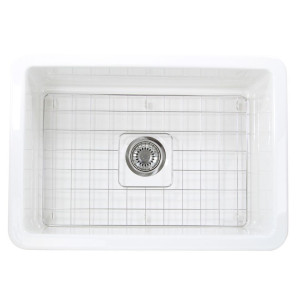 Nantucket Sinks Wellfleet-2719W 27 Inch Undermount Fireclay Kitchen Sink