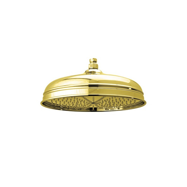 Rohl 1047/8 12-Inch Bordano Single Function Rain Anti-Cal Showerhead