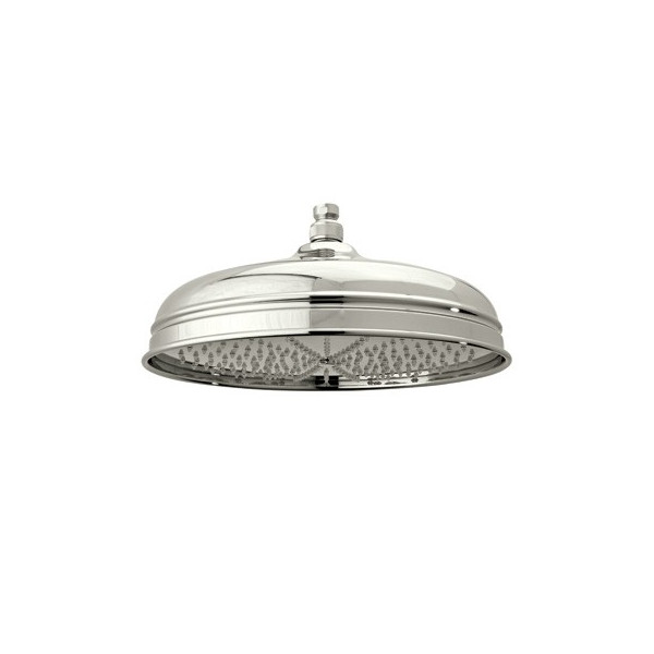 Rohl 1047/8 12-Inch Bordano Single Function Rain Anti-Cal Showerhead
