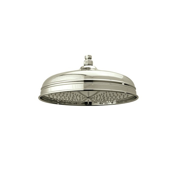 Rohl 1047/8 12-Inch Bordano Single Function Rain Anti-Cal Showerhead