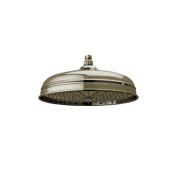 Rohl 1047/8 12-Inch Bordano Single Function Rain Anti-Cal Showerhead