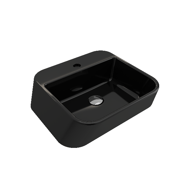 BOCCHI 1074-XXX-0126 Firenze Unique vessel sink with single hole faucet setting