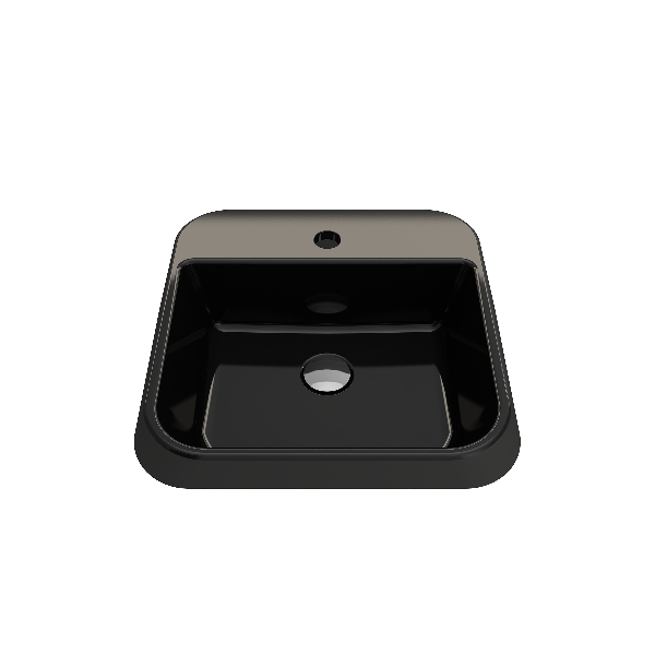BOCCHI 1074-XXX-0126 Firenze Unique vessel sink with single hole faucet setting