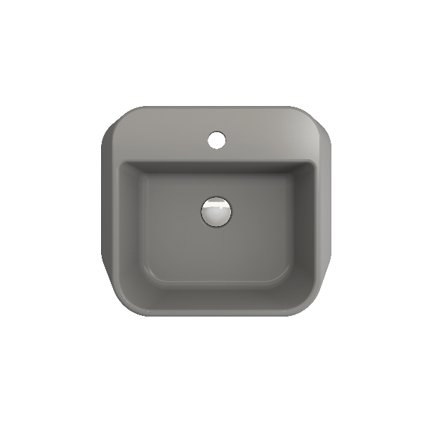 BOCCHI 1074-XXX-0126 Firenze Unique vessel sink with single hole faucet setting