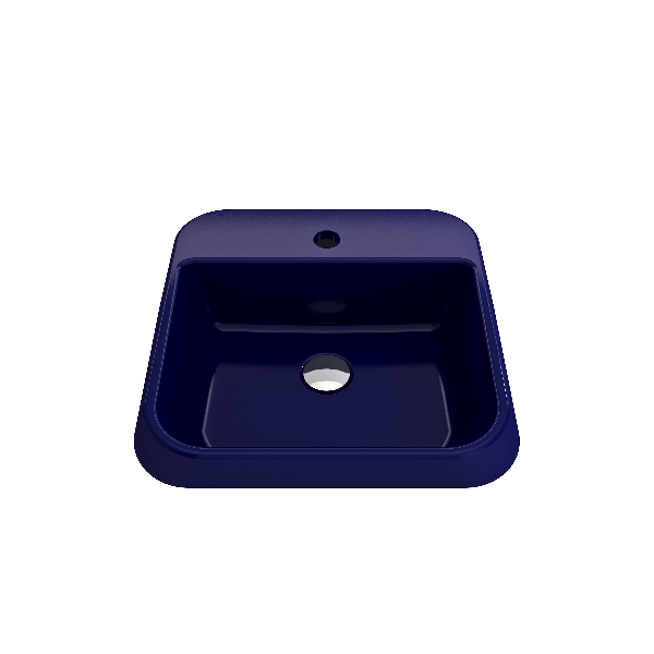 BOCCHI 1074-XXX-0126 Firenze Unique vessel sink with single hole faucet setting