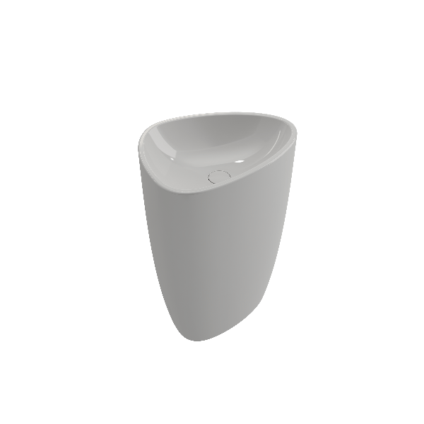 BOCCHI 1075-XXX-0125 Etna Monoblock Fireclay Pedestal Sink 