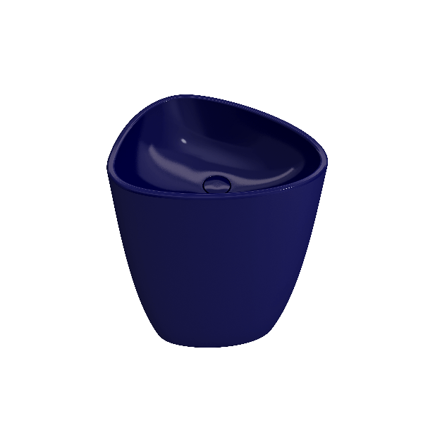 BOCCHI 1075-XXX-0125 Etna Monoblock Fireclay Pedestal Sink 