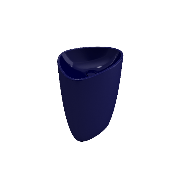 BOCCHI 1075-XXX-0125 Etna Monoblock Fireclay Pedestal Sink 