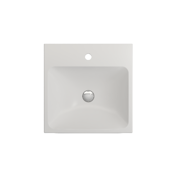BOCCHI 1076-XXX-0126 Scala Arch 19 Inch 1-Hole Wall-Mounted Fireclay Sink