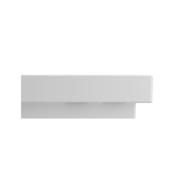 BOCCHI 1076-XXX-0126 Scala Arch 19 Inch 1-Hole Wall-Mounted Fireclay Sink