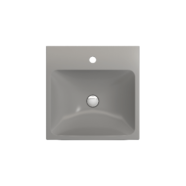 BOCCHI 1076-XXX-0126 Scala Arch 19 Inch 1-Hole Wall-Mounted Fireclay Sink