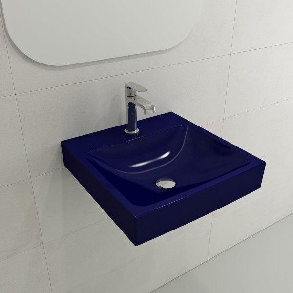 BOCCHI 1076-XXX-0126 Scala Arch 19 Inch 1-Hole Wall-Mounted Fireclay Sink