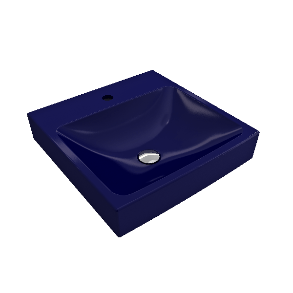 BOCCHI 1076-XXX-0126 Scala Arch 19 Inch 1-Hole Wall-Mounted Fireclay Sink