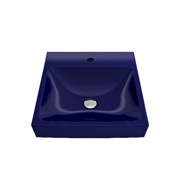 BOCCHI 1076-XXX-0126 Scala Arch 19 Inch 1-Hole Wall-Mounted Fireclay Sink