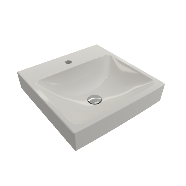BOCCHI 1076-XXX-0126 Scala Arch 19 Inch 1-Hole Wall-Mounted Fireclay Sink