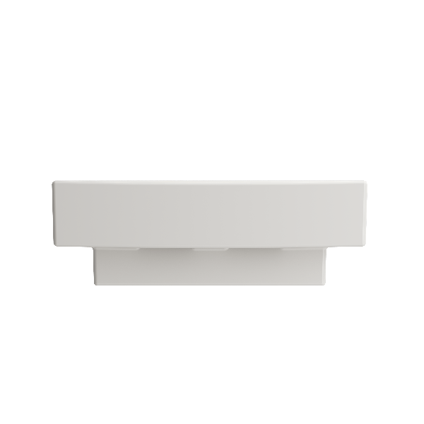 BOCCHI 1076-XXX-0126 Scala Arch 19 Inch 1-Hole Wall-Mounted Fireclay Sink