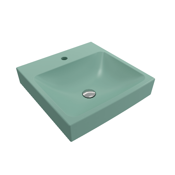 BOCCHI 1076-XXX-0126 Scala Arch 19 Inch 1-Hole Wall-Mounted Fireclay Sink
