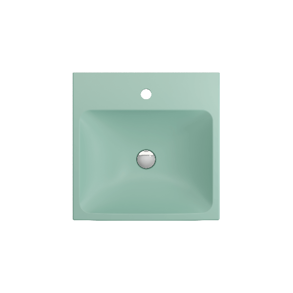 BOCCHI 1076-XXX-0126 Scala Arch 19 Inch 1-Hole Wall-Mounted Fireclay Sink