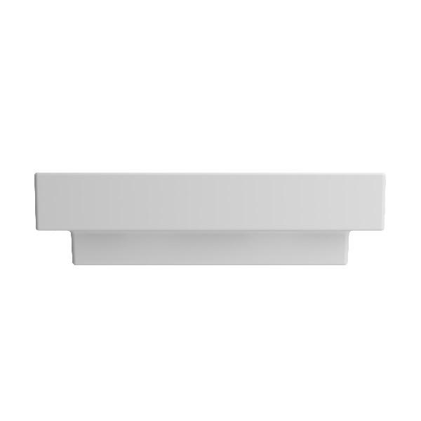 BOCCHI 1077-XXX-0127 Scala Arch 23.75 Inch 3-Hole Wall-Mounted Fireclay Sink