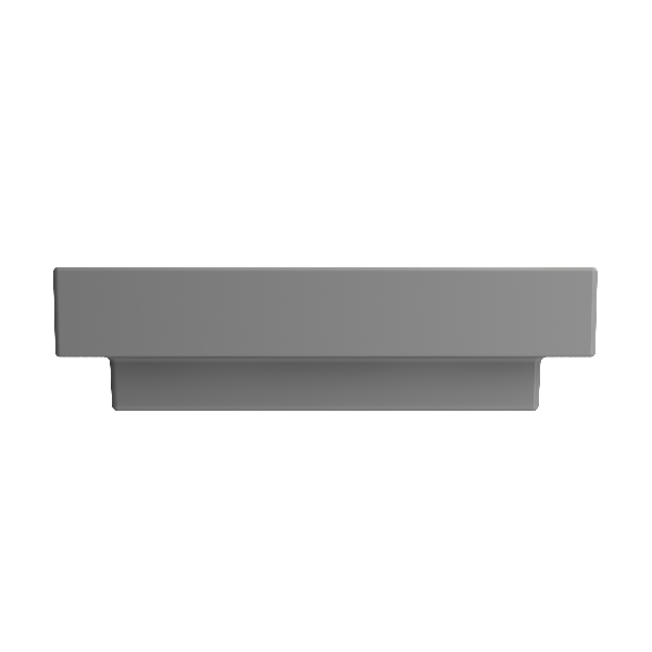 BOCCHI 1077-XXX-0127 Scala Arch 23.75 Inch 3-Hole Wall-Mounted Fireclay Sink