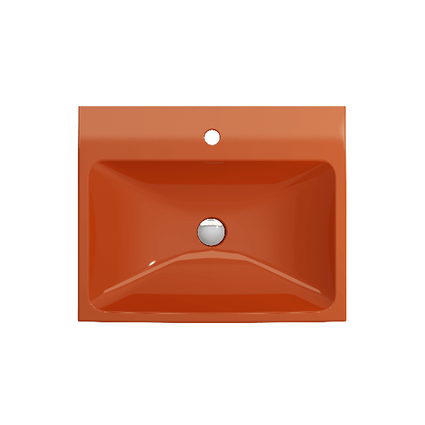 BOCCHI 1077-XXX-0126 Scala Arch 23.75 Inch 1-Hole Wall-Mounted Fireclay Sink