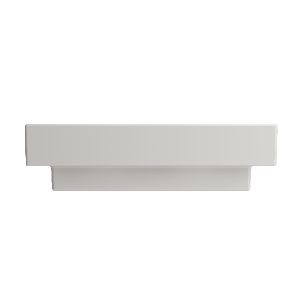 BOCCHI 1077-XXX-0127 Scala Arch 23.75 Inch 3-Hole Wall-Mounted Fireclay Sink
