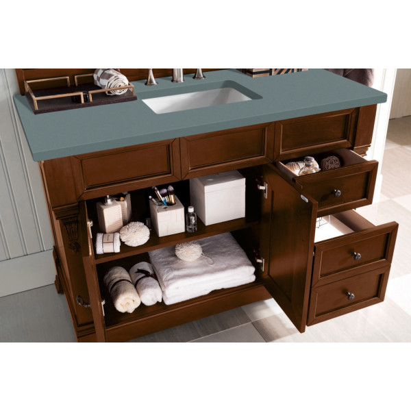 James Martin 147-114-52-3CBL Brookfield 48" Single Vanity Quartz Top