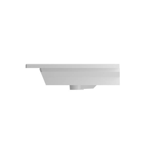 BOCCHI 1305-XXX-012X Ravenna Wall-Mounted Sink Fireclay 47.5 in. with Overflow