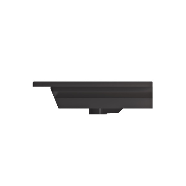 BOCCHI 1305-XXX-012X Ravenna Wall-Mounted Sink Fireclay 47.5 in. with Overflow