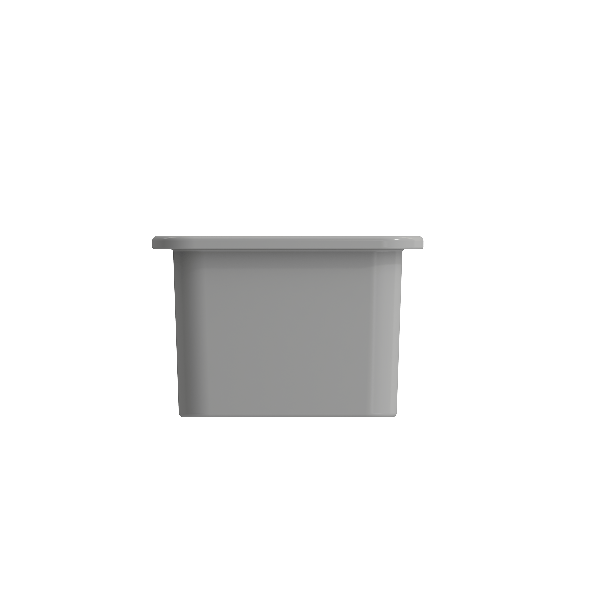 BOCCHI 1358-0120 Undermount Fireclay Single Bowl Kitchen Sink with Strainer