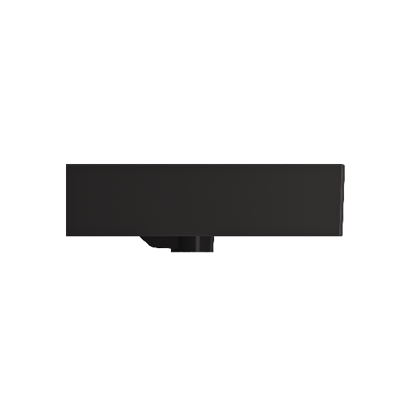 BOCCHI 1377-XXX-0126 Milano Wall-Mounted Fireclay Sink with Overflow