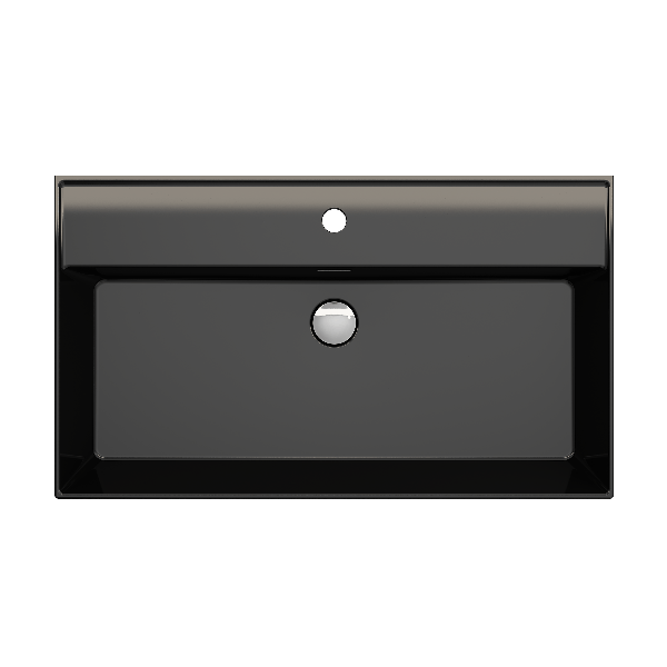 BOCCHI 1377-XXX-0126 Milano Wall-Mounted Fireclay Sink with Overflow