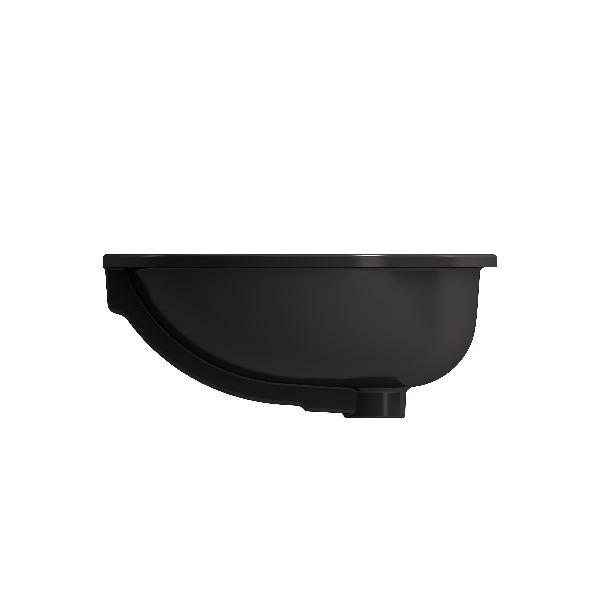 BOCCHI 1384-XXX-0125 Parma 22 Inch Undermount Fireclay Sink with Overflow