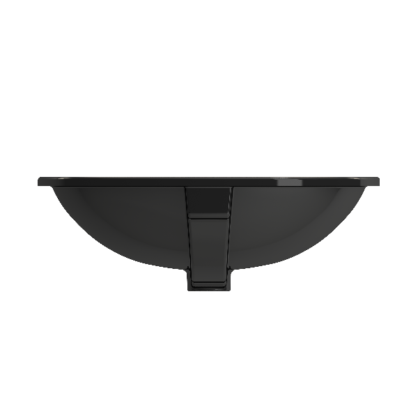 BOCCHI 1384-XXX-0125 Parma 22 Inch Undermount Fireclay Sink with Overflow