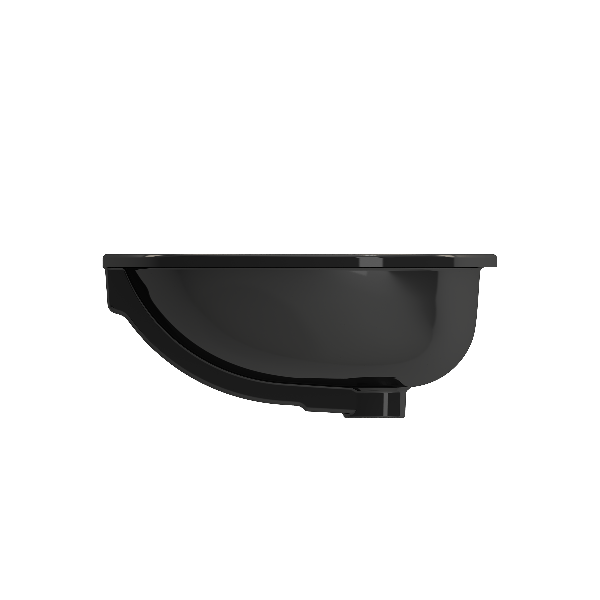 BOCCHI 1384-XXX-0125 Parma 22 Inch Undermount Fireclay Sink with Overflow