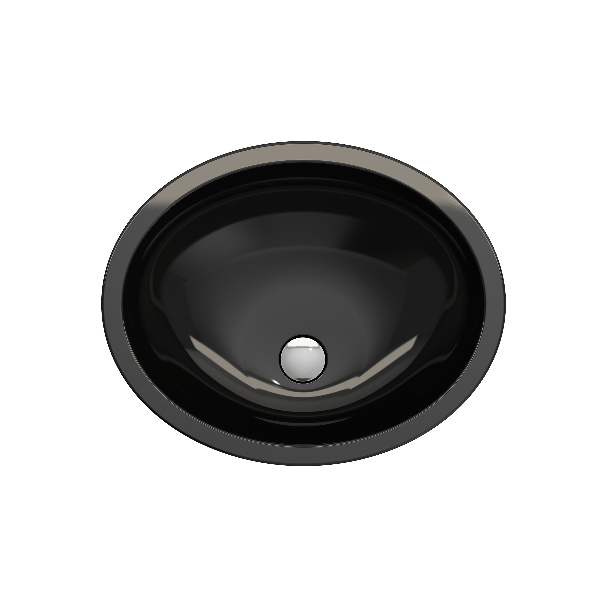 BOCCHI 1384-XXX-0125 Parma 22 Inch Undermount Fireclay Sink with Overflow