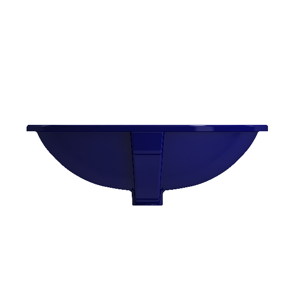 BOCCHI 1384-XXX-0125 Parma 22 Inch Undermount Fireclay Sink with Overflow