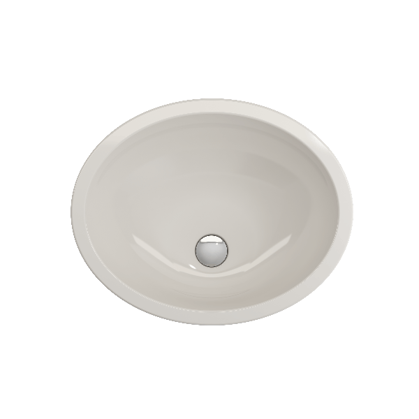 BOCCHI 1384-XXX-0125 Parma 22 Inch Undermount Fireclay Sink with Overflow