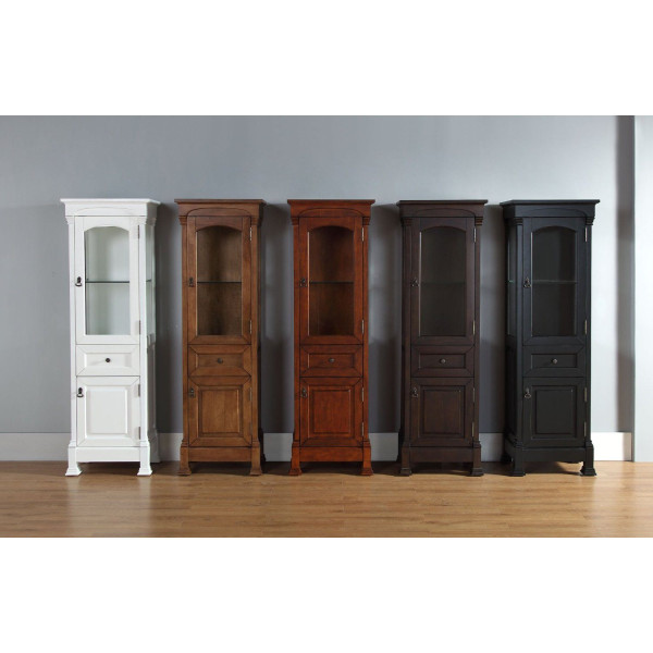 James Martin 147-114 Brookfield Hand Made Wood Linen Cabinet