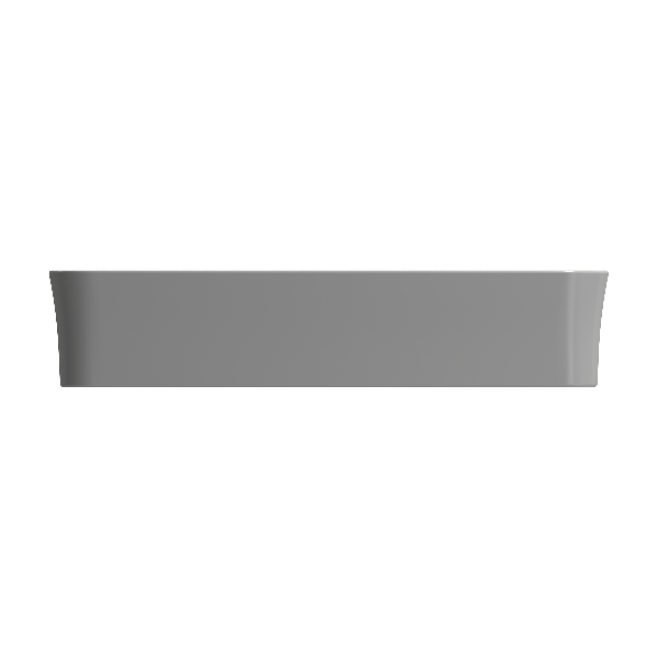 BOCCHI 1476-XXX-0125 Sottile 21.5 Inch Rectangle Vessel Fireclay Sink with Match