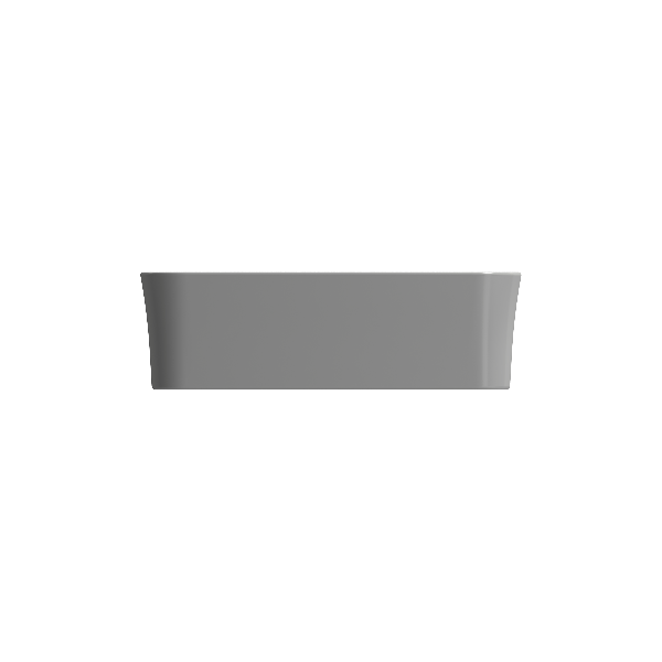 BOCCHI 1476-XXX-0125 Sottile 21.5 Inch Rectangle Vessel Fireclay Sink with Match