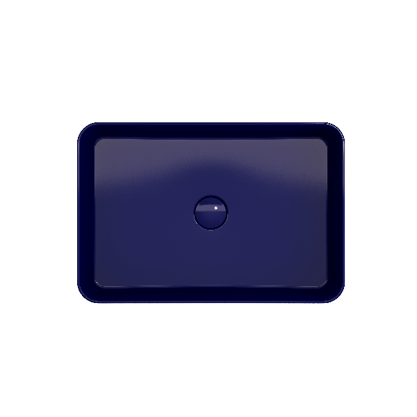 BOCCHI 1476-XXX-0125 Sottile 21.5 Inch Rectangle Vessel Fireclay Sink with Match