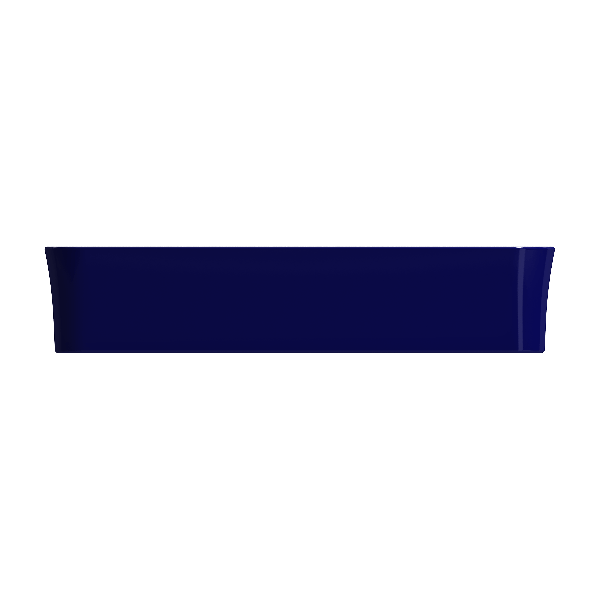 BOCCHI 1476-XXX-0125 Sottile 21.5 Inch Rectangle Vessel Fireclay Sink with Match
