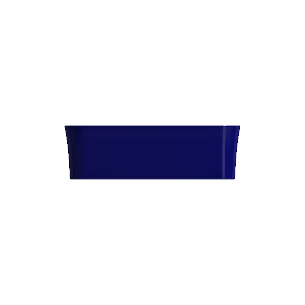 BOCCHI 1476-XXX-0125 Sottile 21.5 Inch Rectangle Vessel Fireclay Sink with Match