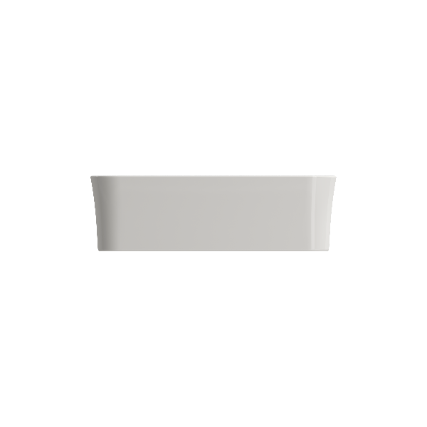 BOCCHI 1476-XXX-0125 Sottile 21.5 Inch Rectangle Vessel Fireclay Sink with Match