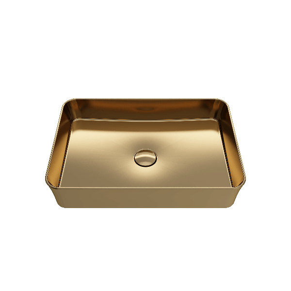 BOCCHI 1476-XXX-0125 Sottile 21.5 Inch Rectangle Vessel Fireclay Sink with Match