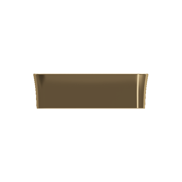 BOCCHI 1477-XXX-0125 Sottile Square Vessel Fireclay Sink w/ Matching Drain Cover